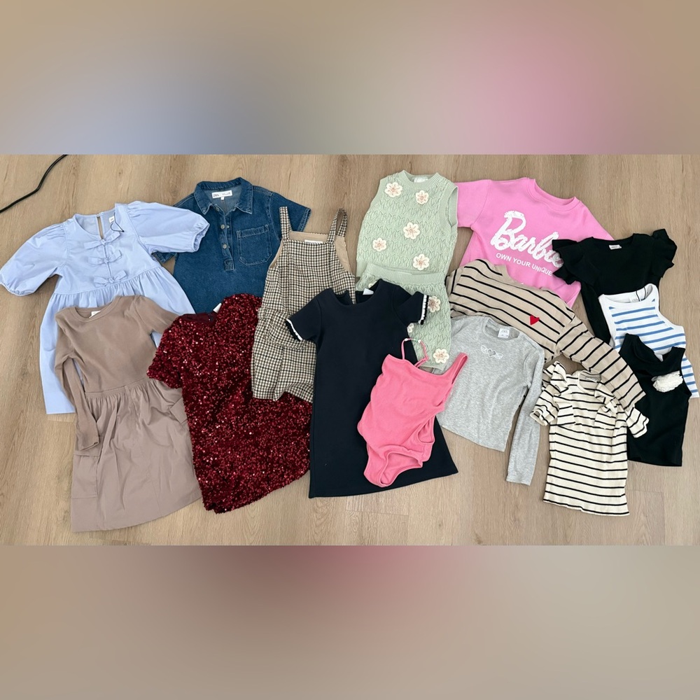 Zara Girls Bundle - 16 pieces included SIZE 6-7 and 7